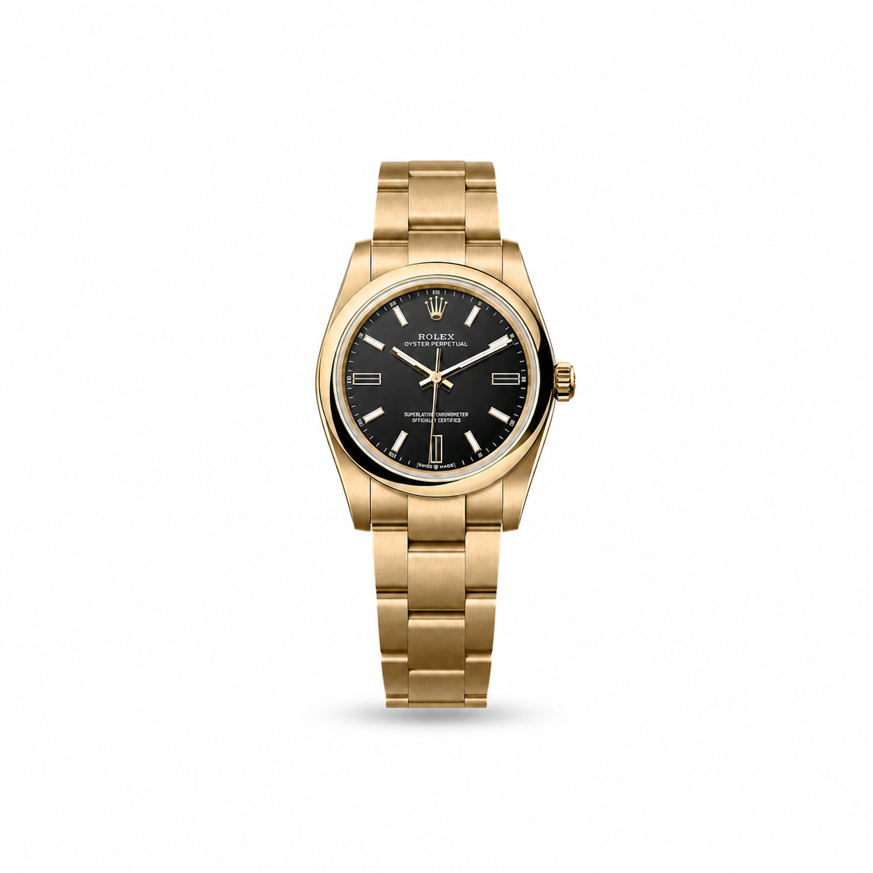 Rolex Oyster Perpetual 34 Oyster, 34 mm, Yellow Gold