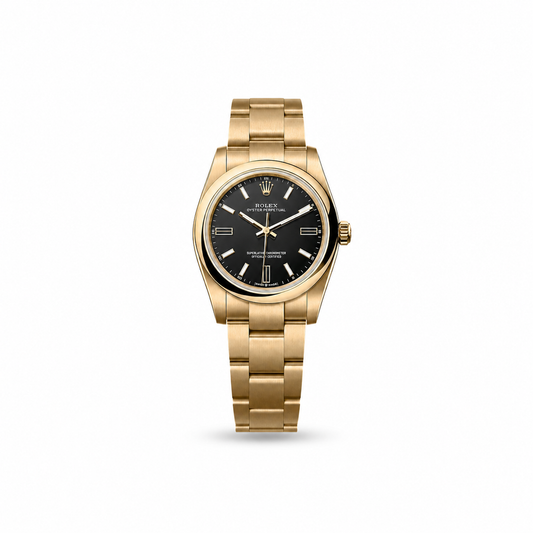 Rolex Oyster Perpetual 34 Oyster, 34 mm, Yellow Gold