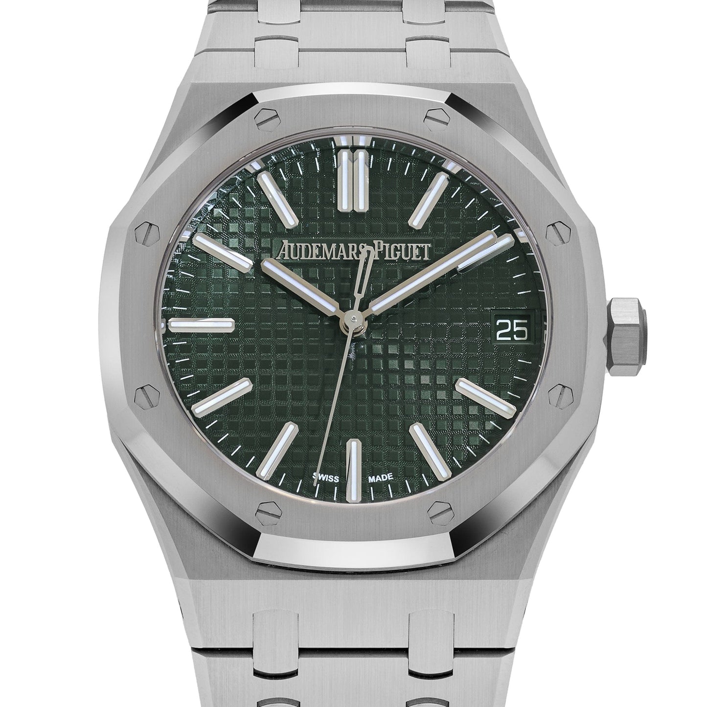 Audemars Piguet Royal Oak 3285 V3 – 15510ST.OO.1320ST.09 Stainless Steel Green Dial (2025)
