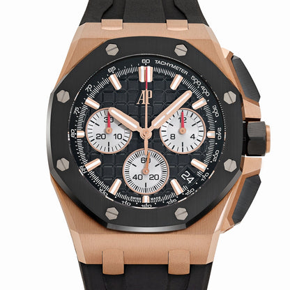 Audemars Piguet Royal Oak Offshore 26420RO.OO.A002CA.01 Chronograph Rose Gold Black Dial (2024)