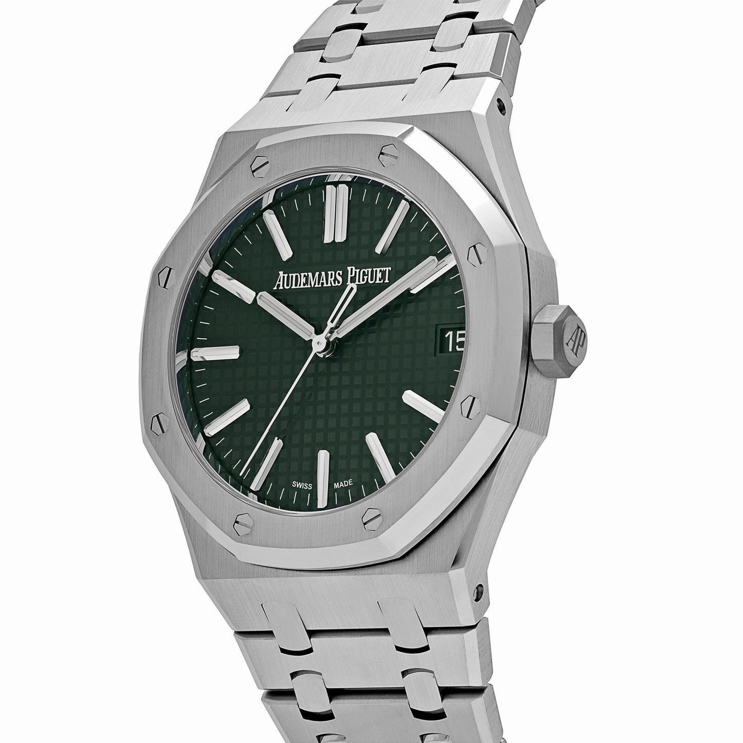 Audemars Piguet Royal Oak 3285 V3 – 15510ST.OO.1320ST.09 Stainless Steel Green Dial (2025)