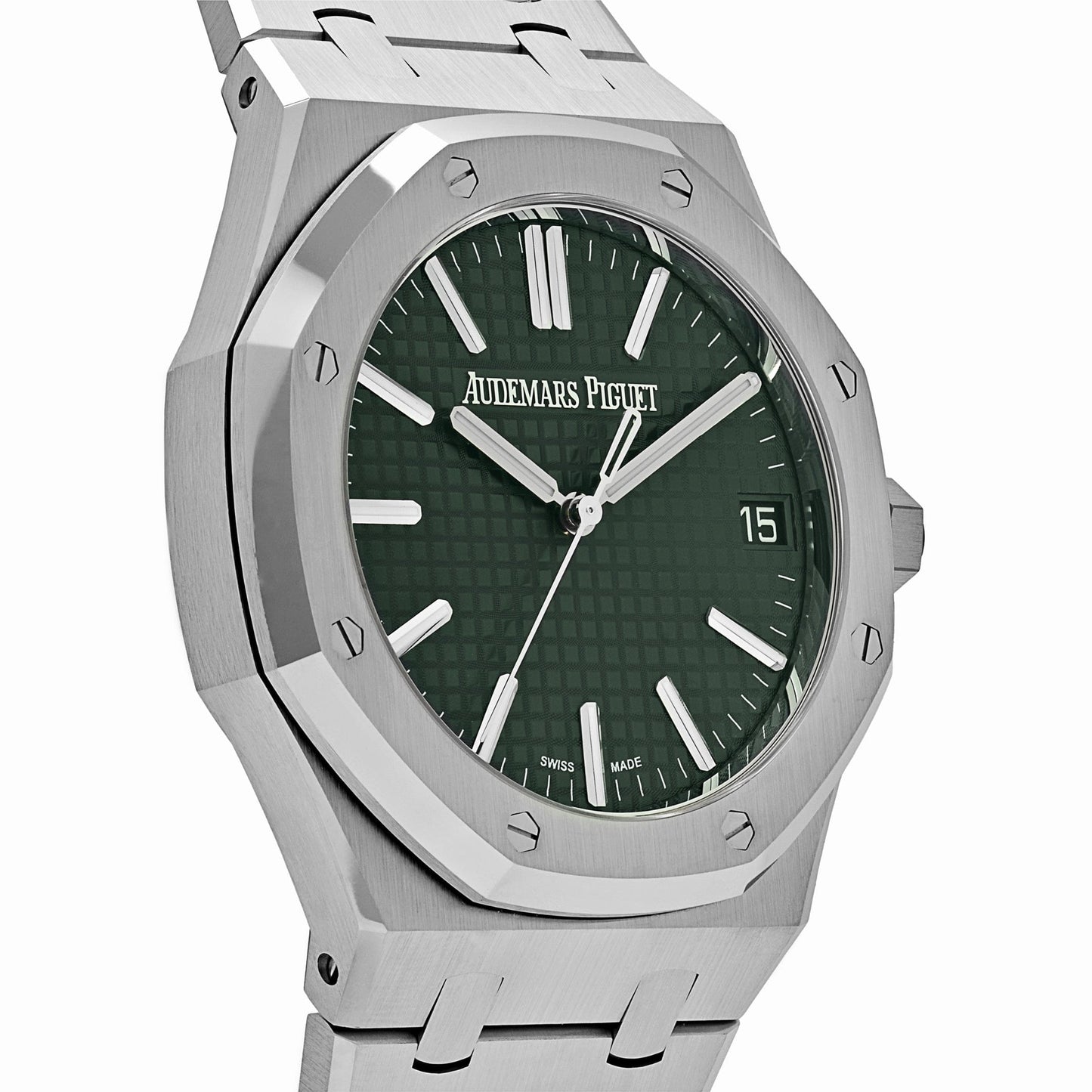 Audemars Piguet Royal Oak 3285 V3 – 15510ST.OO.1320ST.09 Stainless Steel Green Dial (2025)