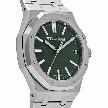 Audemars Piguet Royal Oak 3285 V3 – 15510ST.OO.1320ST.09 Stainless Steel Green Dial (2025)