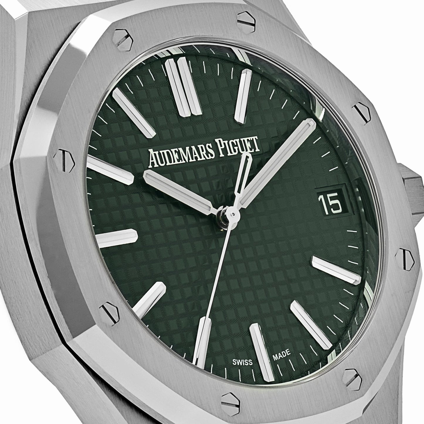 Audemars Piguet Royal Oak 3285 V3 – 15510ST.OO.1320ST.09 Stainless Steel Green Dial (2025)