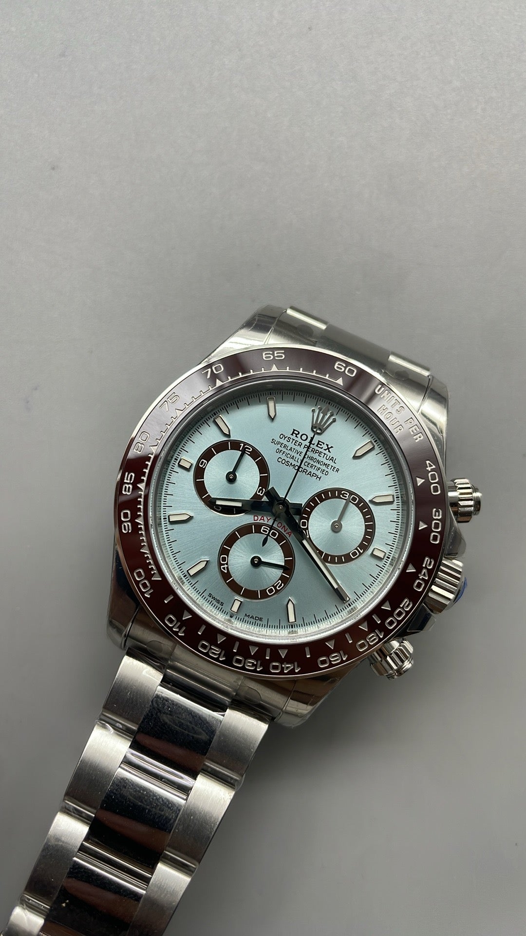 Rolex Cosmograph Daytona "Ice Blue" 40 – VSF SUPER CLONE – 126506 – Oyster Bracelet