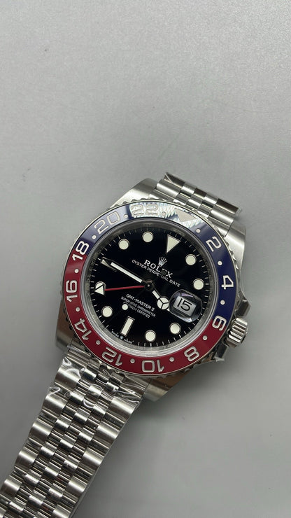 Rolex GMT-Master II 3285 V3 –  126710BLRO 'Pepsi' Stainless Steel Black Dial Jubilee (2025)