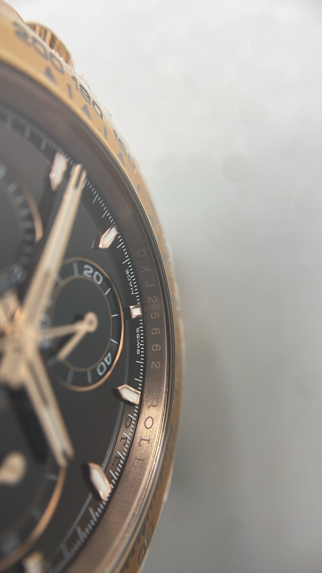 Rolex Cosmograph Daytona "Chocolate Dial" Everose Gold