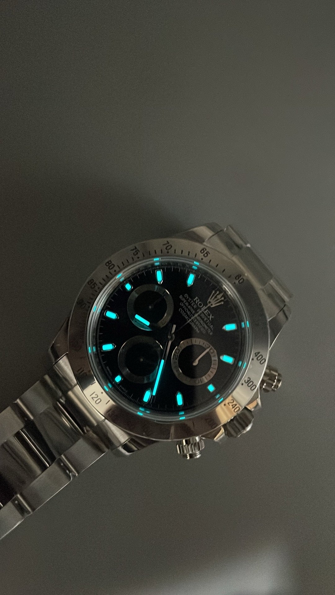 Rolex Cosmograph Daytona 40 – Black Dial VSF SUPER CLONE – 126520 – Oyster Bracelet