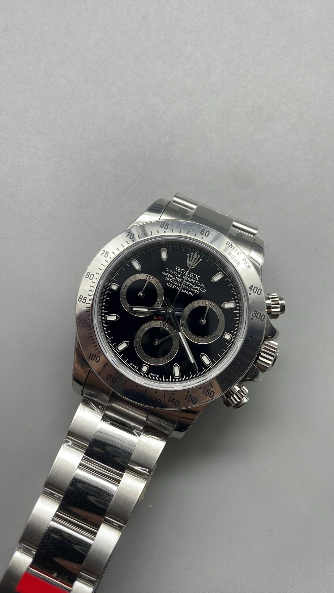Rolex Cosmograph Daytona 40 – Black Dial VSF SUPER CLONE – 126520 – Oyster Bracelet