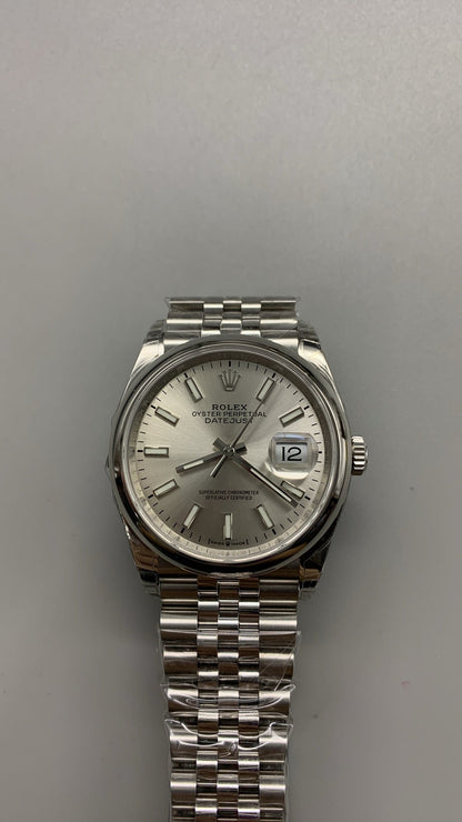 Rolex Datejust 41 126300 Stainless Steel Silver Dial Oyster (2025)