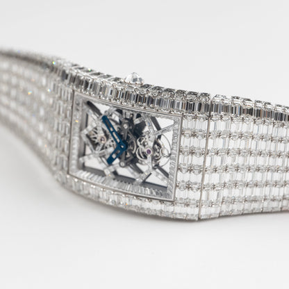 Jacob & Co. Billionaire III BL115.30.BD.AA.A30BD Tourbillon White Gold Diamond-Set Limited Edition of 18