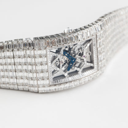 Jacob & Co. Billionaire III BL115.30.BD.AA.A30BD Tourbillon White Gold Diamond-Set Limited Edition of 18