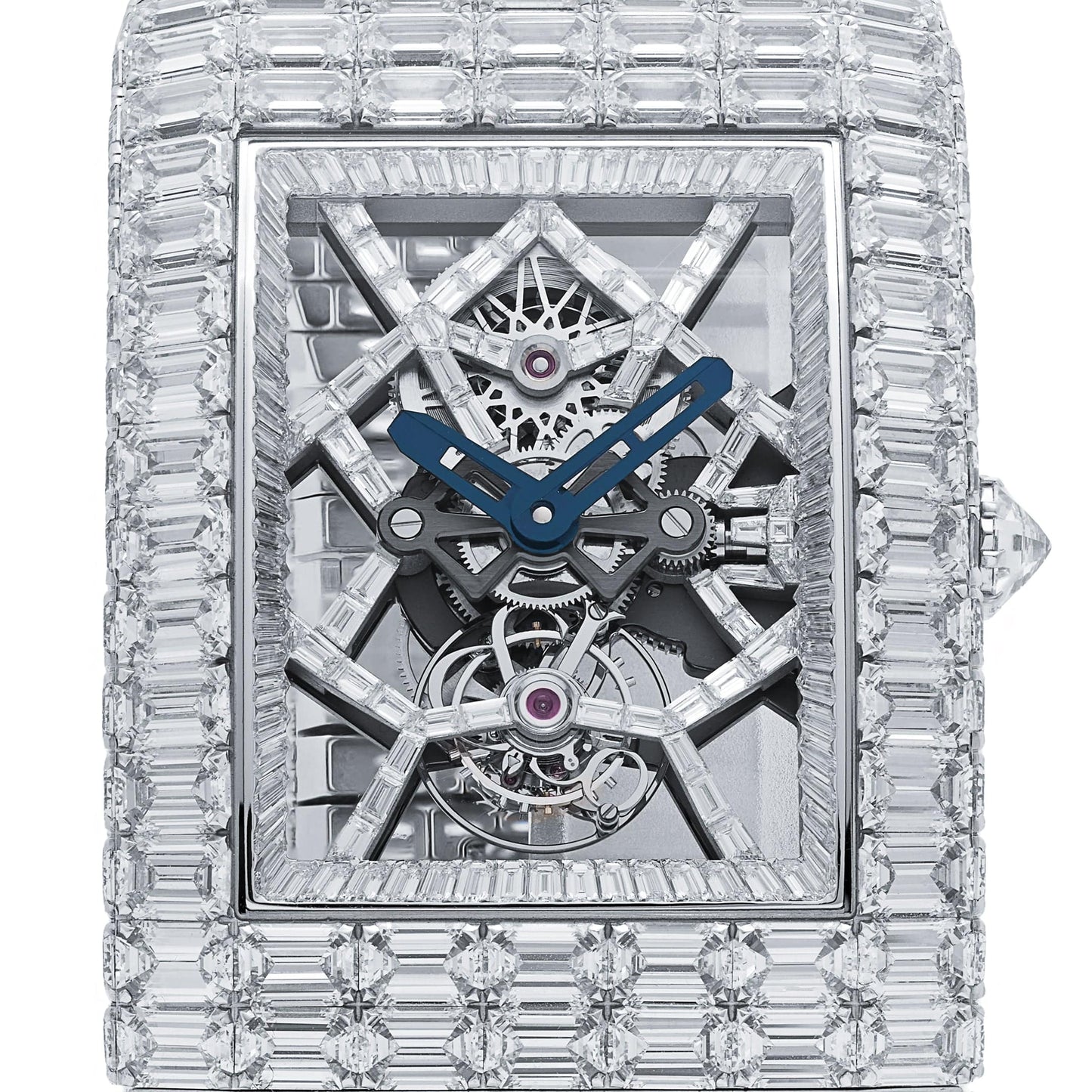 Jacob & Co. Billionaire III BL115.30.BD.AA.A30BD Tourbillon White Gold Diamond-Set Limited Edition of 18