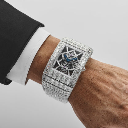 Jacob & Co. Billionaire III BL115.30.BD.AA.A30BD Tourbillon White Gold Diamond-Set Limited Edition of 18