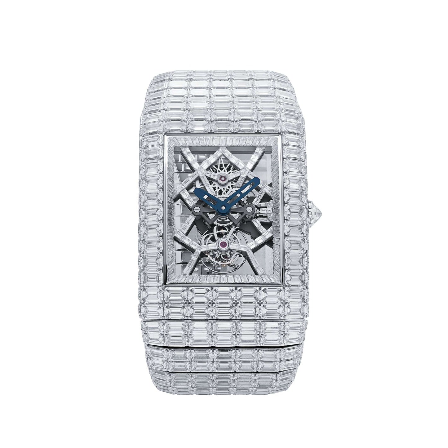 Jacob & Co. Billionaire III BL115.30.BD.AA.A30BD Tourbillon White Gold Diamond-Set Limited Edition of 18