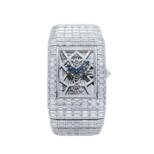 Jacob & Co. Billionaire III BL115.30.BD.AA.A30BD Tourbillon White Gold Diamond-Set Limited Edition of 18