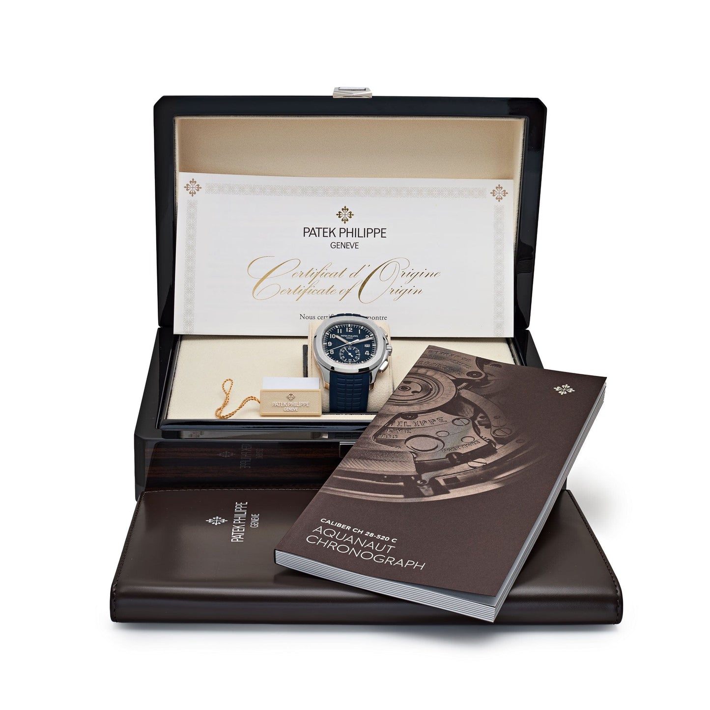 Patek Philippe Aquanaut 3285 V3 –  5968G-001 White Gold Blue Dial (2025)