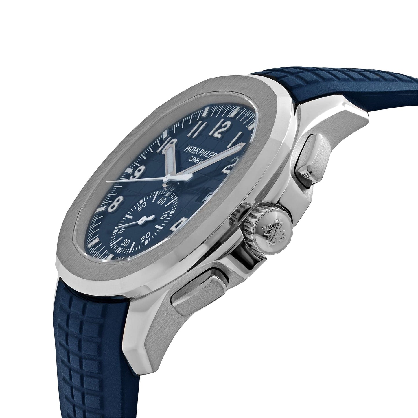 Patek Philippe Aquanaut 3285 V3 –  5968G-001 White Gold Blue Dial (2025)