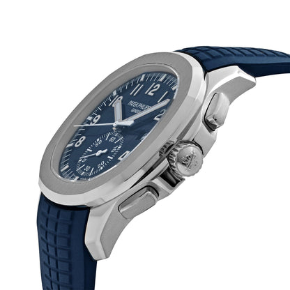 Patek Philippe Aquanaut 3285 V3 –  5968G-001 White Gold Blue Dial (2025)