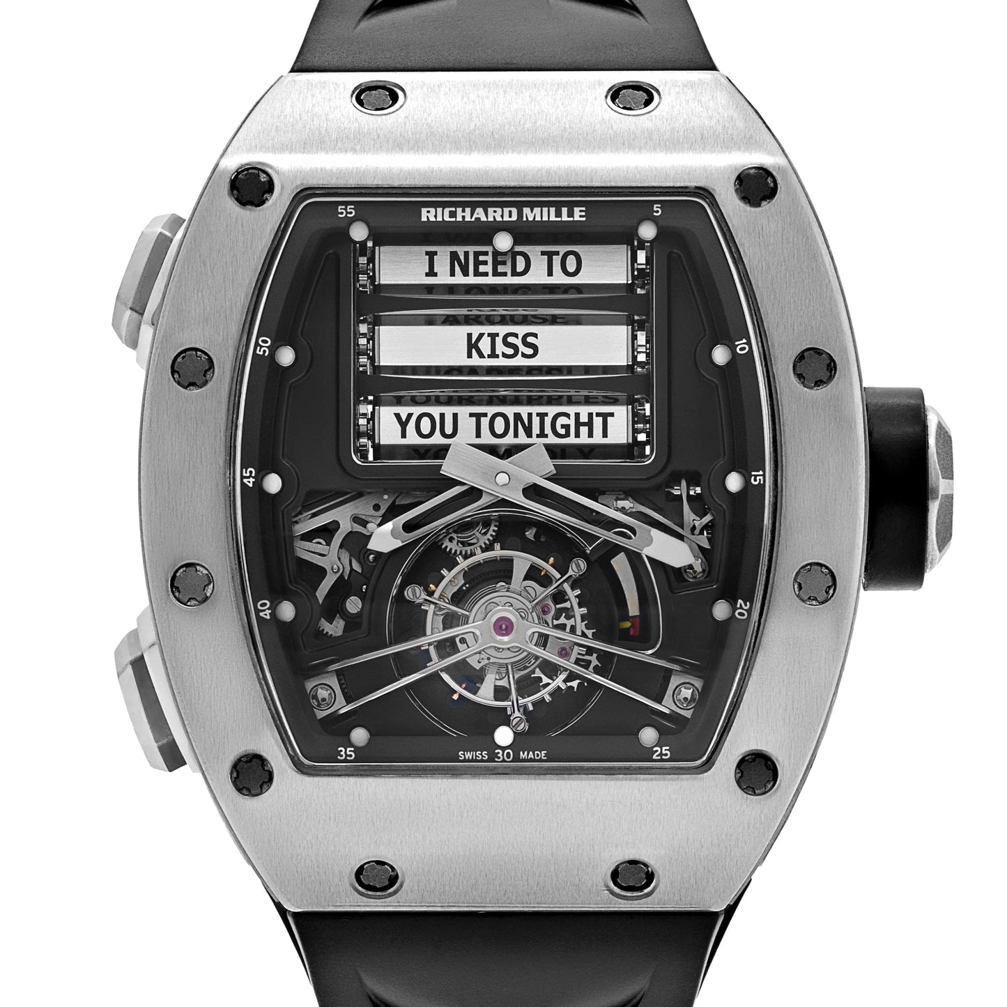 Richard Mille RM 69 Tourbillon Erotic Titanium Limited Edition of 30 (2016)