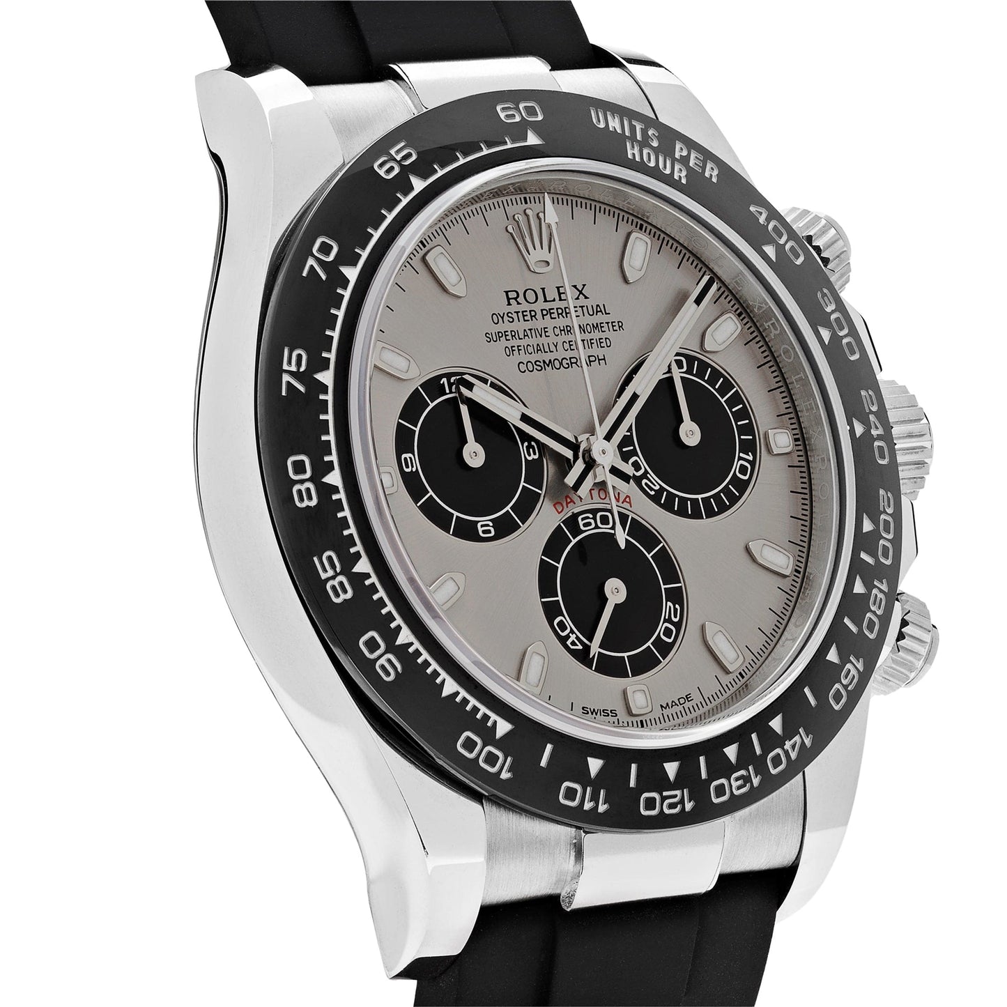 Rolex Daytona 116519LN 'Ghost' White Gold Steel and Bright Black Dial