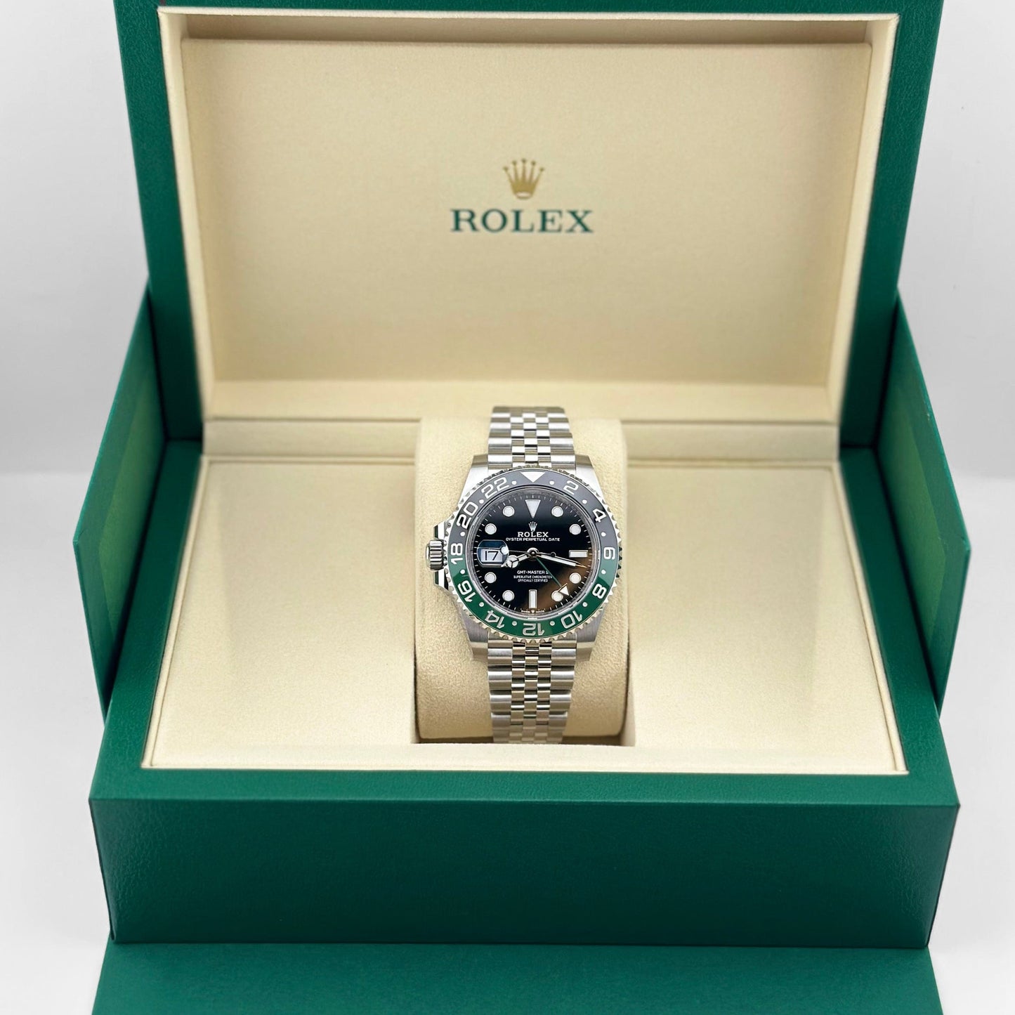 Rolex GMT-Master II 3285 V3 –  126720VTNR 'Sprite' Lefty Stainless Steel Jubilee (2025)