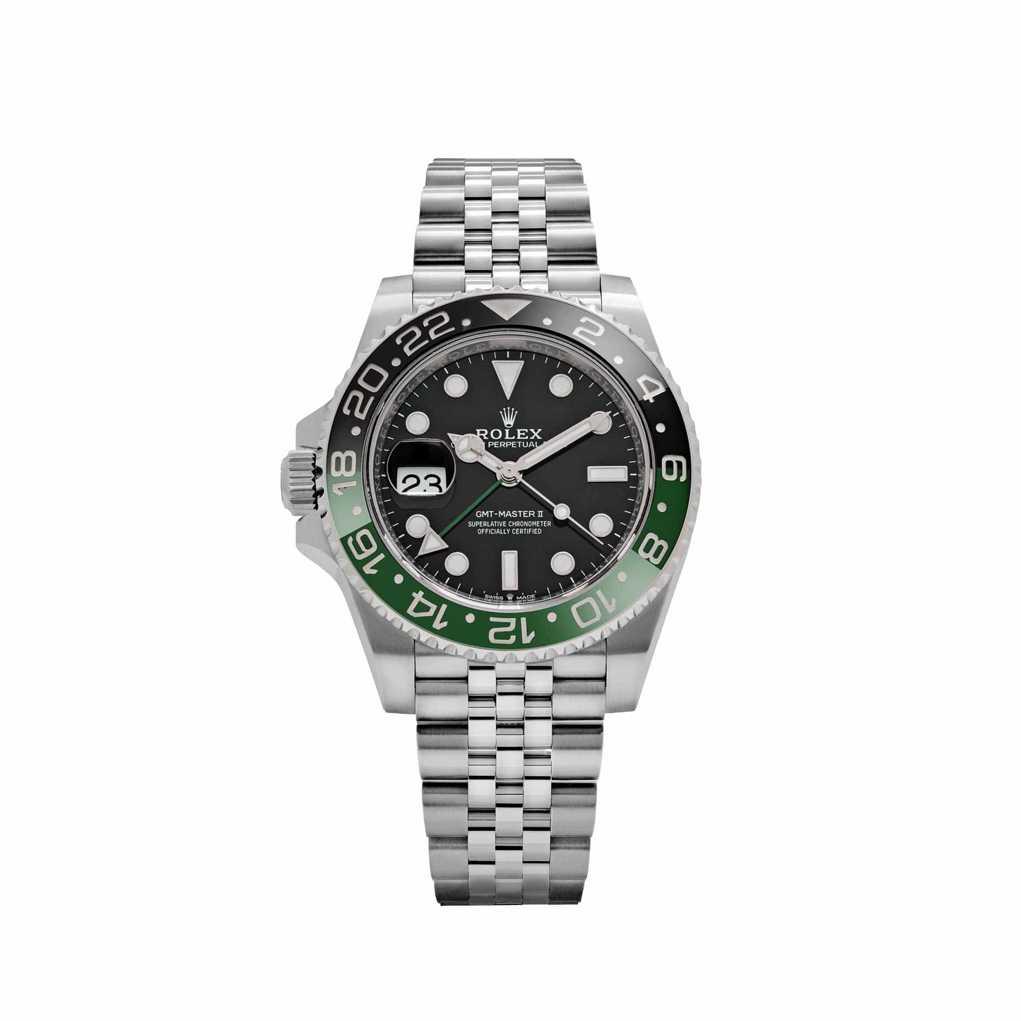 Rolex GMT-Master II 3285 V3 –  126720VTNR 'Sprite' Lefty Stainless Steel Jubilee (2025)
