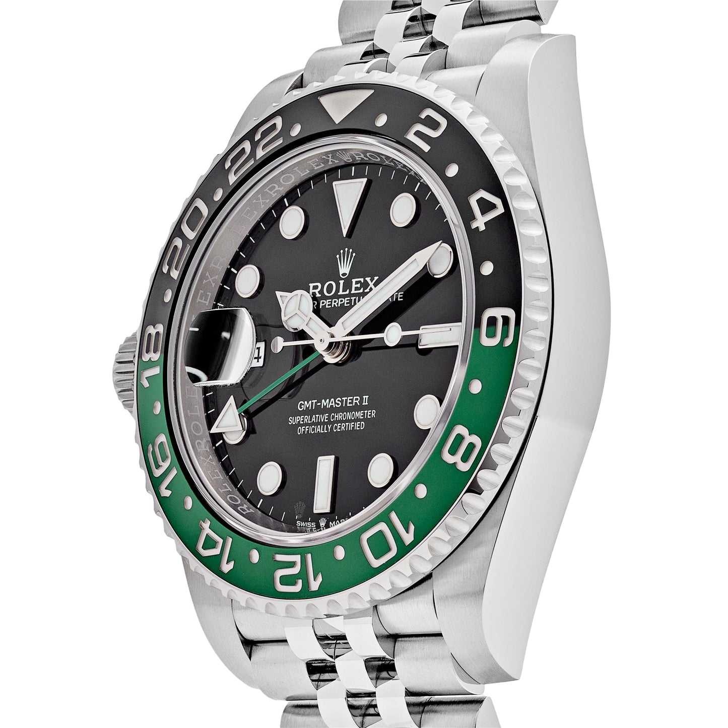 Rolex GMT-Master II 3285 V3 –  126720VTNR 'Sprite' Lefty Stainless Steel Jubilee (2025)