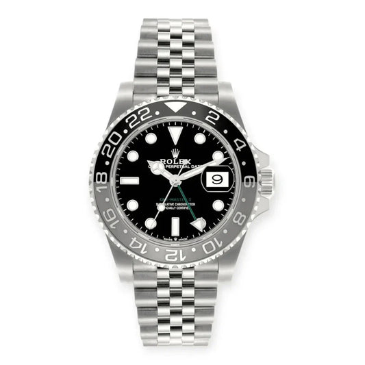 Rolex GMT-Master II 3285 V3 – 126710GRNR 'Bruce Wayne' Stainless Steel Black Dial Jubilee