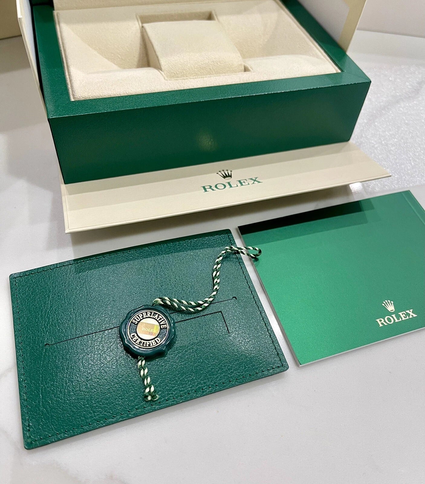 Rolex Watch Box & Pappers